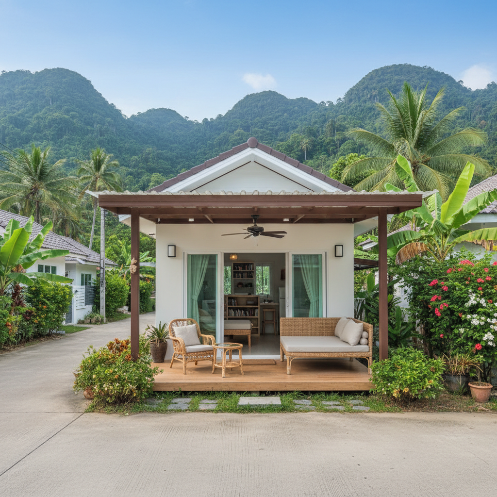 Comfortable house for rent on Koh Chang for retirees and expats